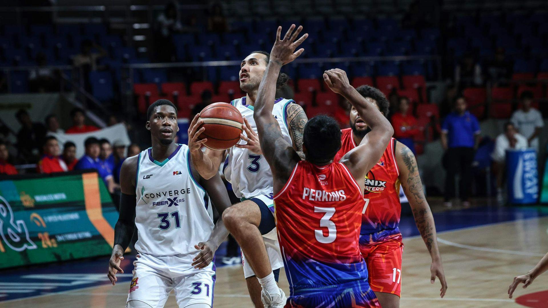 PBA: Converge FiberXers seek third straight win, face Barangay Ginebra in Batangas